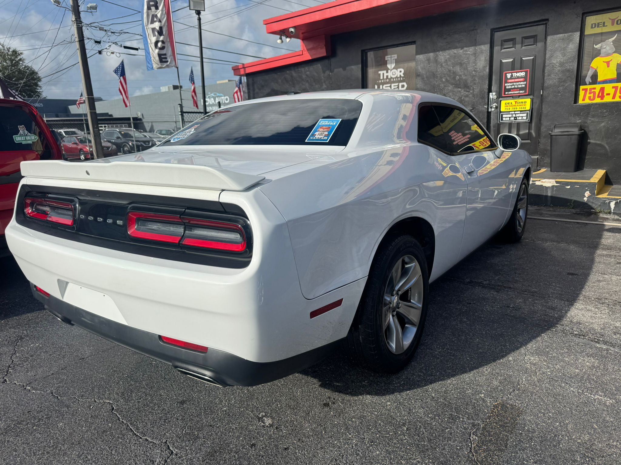 🏁 2019 Dodge Challenger SXT – 107k millas Con buen o mal crédito